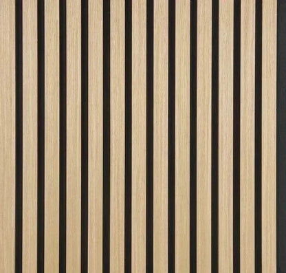 Panel de Pared de Madera Acústico — Transforma Tu Espacio en Solo 30 Minutos — (270 cm x 110 cm)