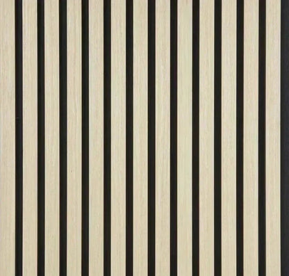 Panel de Pared de Madera Acústico — Transforma Tu Espacio en Solo 30 Minutos — (270 cm x 110 cm)
